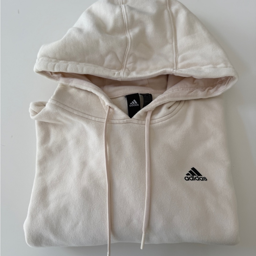 Adidas Cropped Hoodie Size Medium
